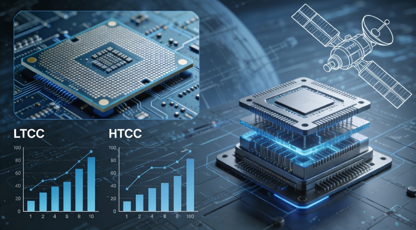 Ceramic PCB Thermal Conductivity: LTCC & HTCC Solutions for Aerospace Applications