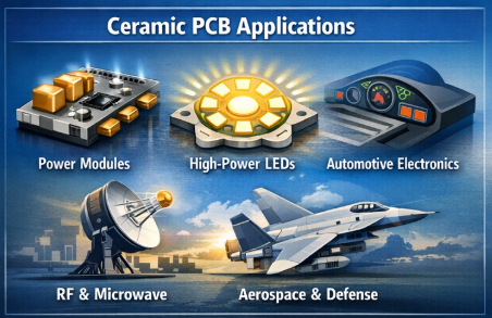 What Applications Use Ceramic Circuit Board Material Most Often?
