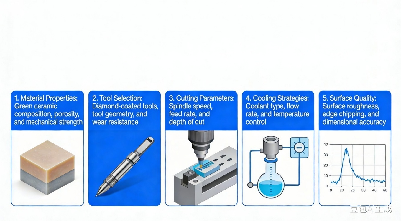 Key Technical Considerations and Process Factors in Green Ceramic Micro-Machining