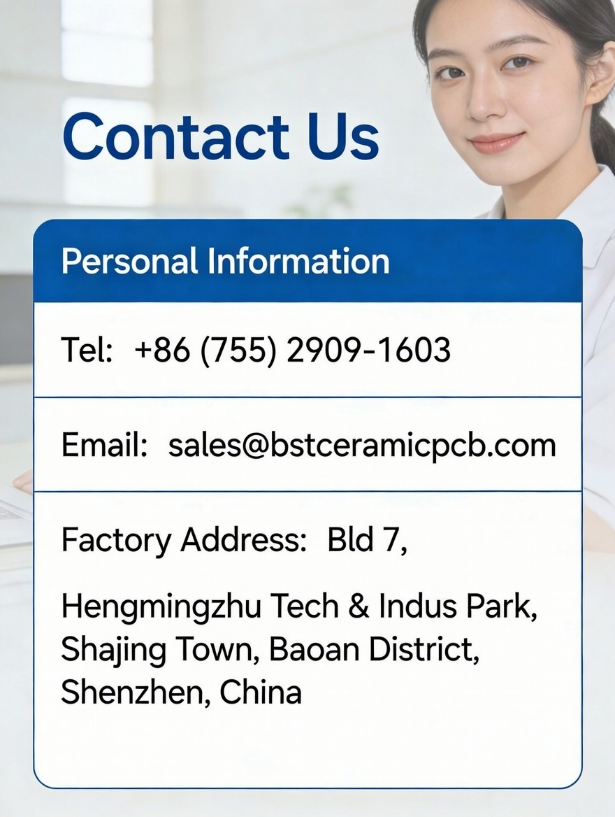 Contact BSTCERAMICPCB