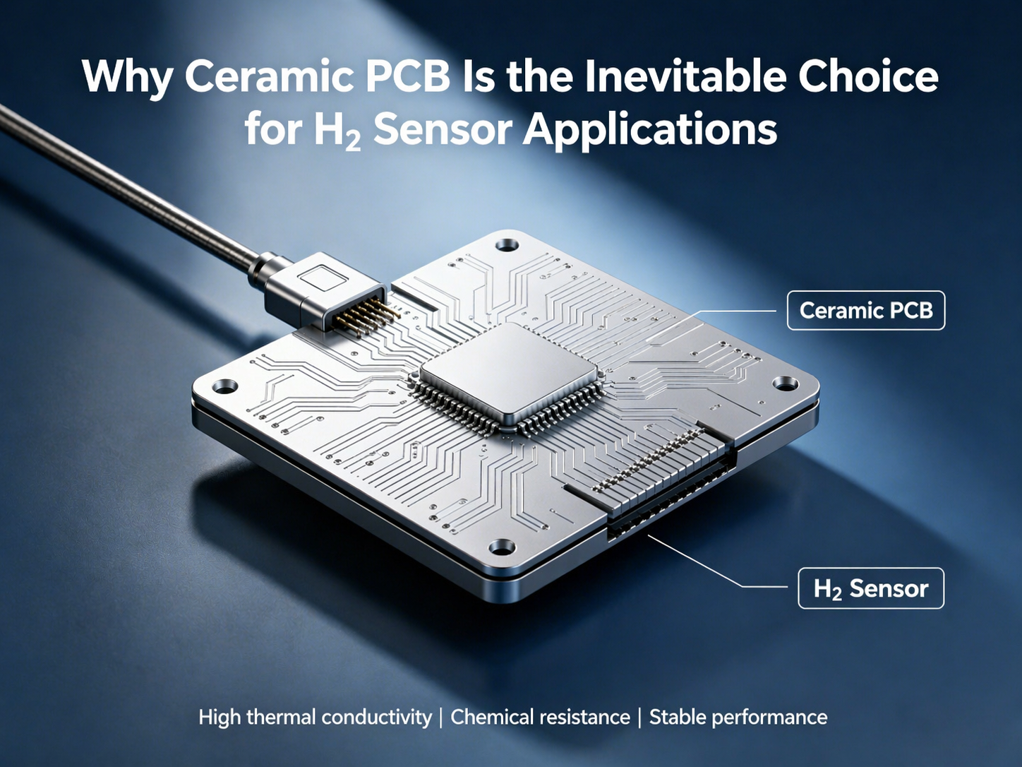 Ceramic PCB solutions for Hydrogen Fuel Cell Sensors
