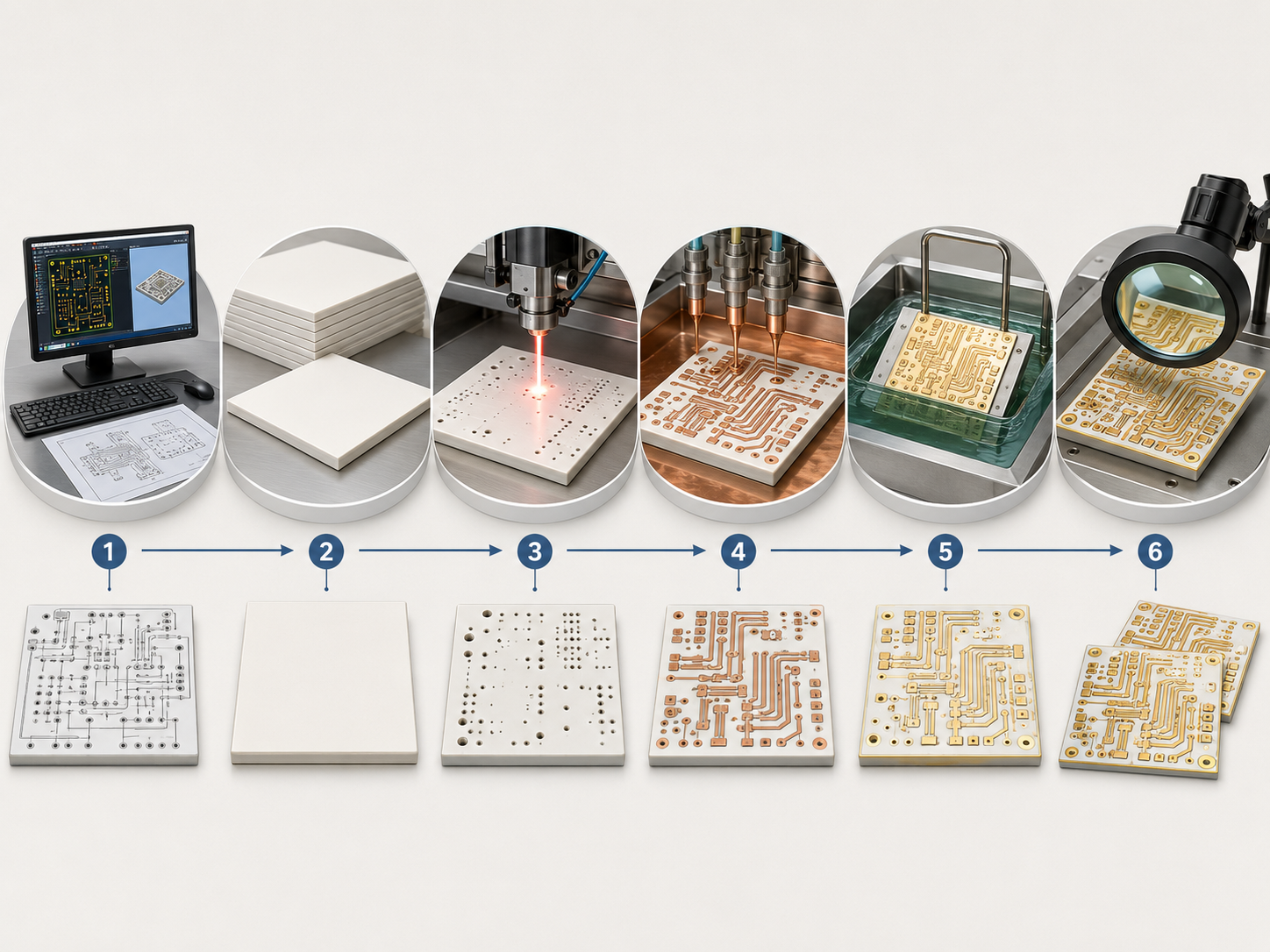 Custom Ceramic PCB Manufacturer | Prototype & Low Volume Production