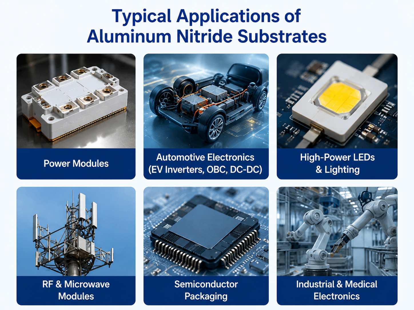 Aluminum Nitride Ceramic Substrates in Electronic Market: Size, Growth, Properties, and Applications