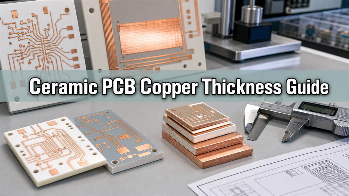 Ceramic PCB Copper Thickness Guide: DPC, DBC and AMB Selection