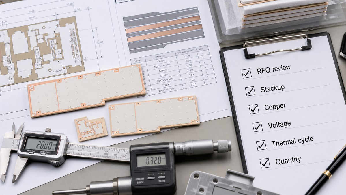 Ceramic substrate RFQ and production review for EV inverter