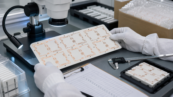 Al2O3 aluminum oxide ceramic PCB inspection and quality control