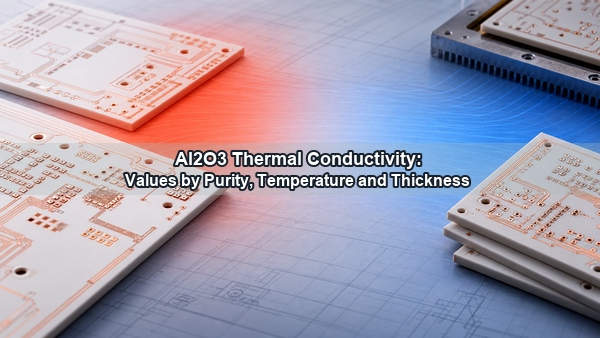 Al2O3 Thermal Conductivity: Values by Purity, Temperature and Thickness