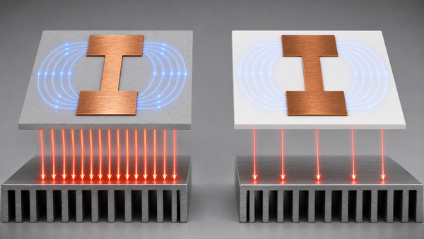 Aluminium nitride compared with alumina for dielectric and thermal performance
