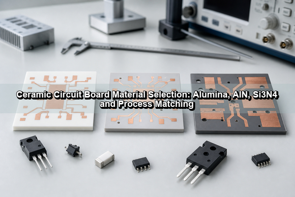 Ceramic Circuit Board Material Selection: Alumina, AlN, Si3N4 and Process Matching