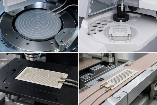 Industrial applications of ceramic heating plates in semiconductor, medical, laboratory and sealing equipment