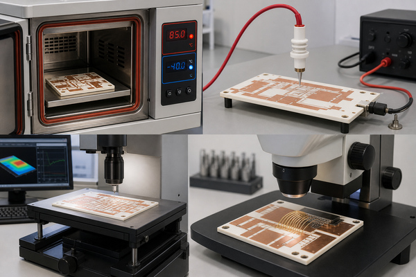 Ceramic PCB reliability validation for power electronics