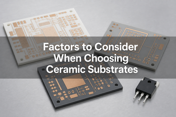 Factors to Consider When Choosing Ceramic Substrates