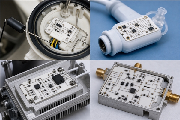 Thick film ceramic PCB applications in automotive medical industrial and communications electronics
