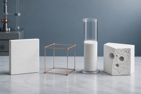 Theoretical bulk relative and powder density concepts for alumina
