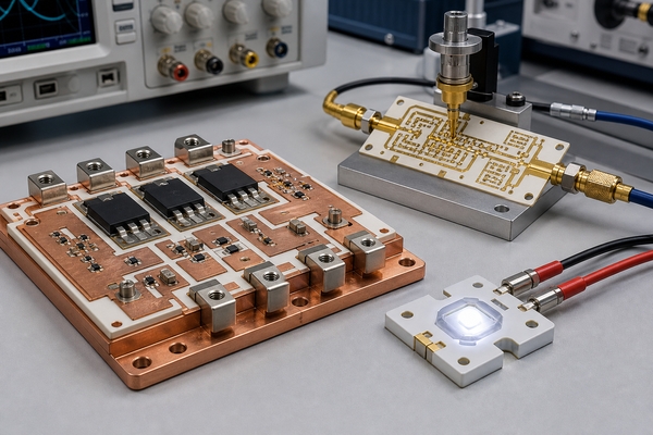 Ceramic PCB applications in power electronics LED laser and RF systems