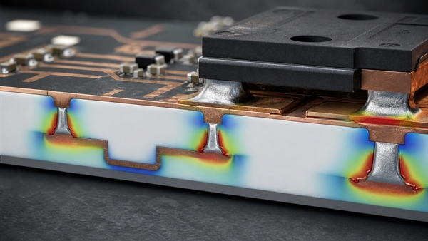 Thermal mechanical stress around a ceramic PCB assembly