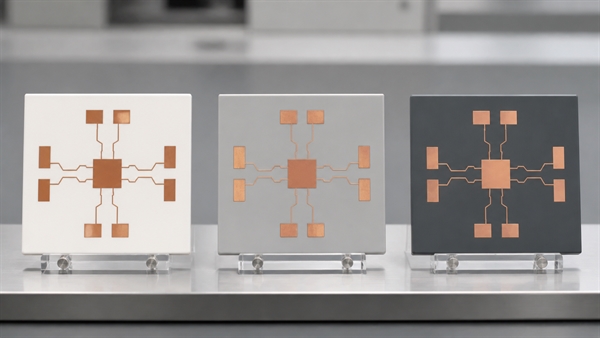 Alumina aluminum nitride and silicon nitride ceramic PCB substrates