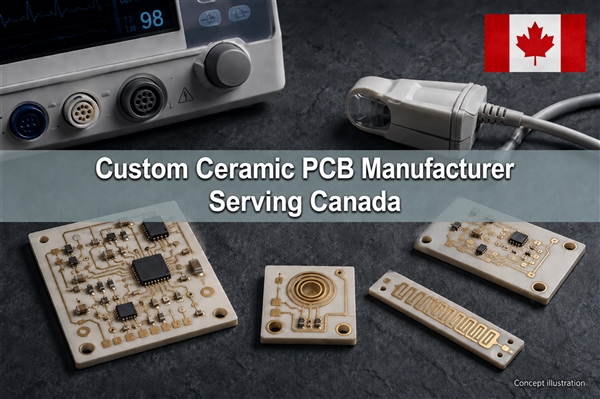 Custom Ceramic PCB Manufacturer Serving Canada