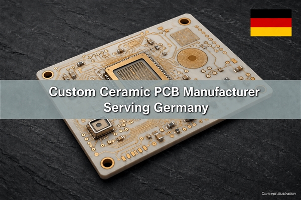 Custom Ceramic PCB Manufacturer Serving Germany