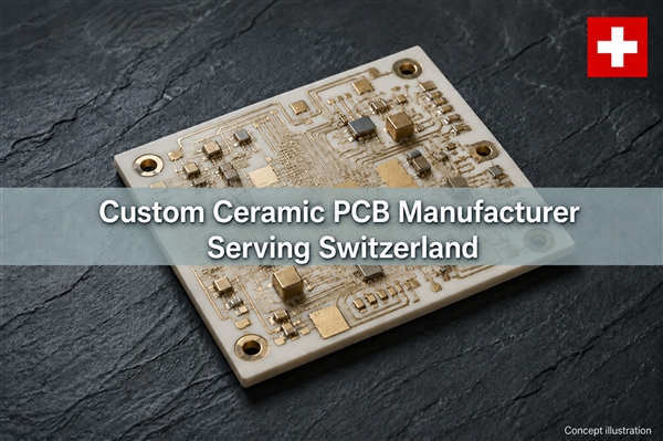 Custom Ceramic PCB Manufacturer Serving Switzerland