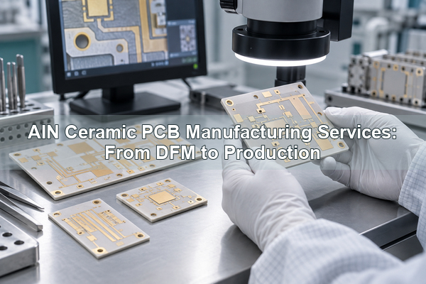 AIN Ceramic PCB Manufacturing Services: From DFM to Production