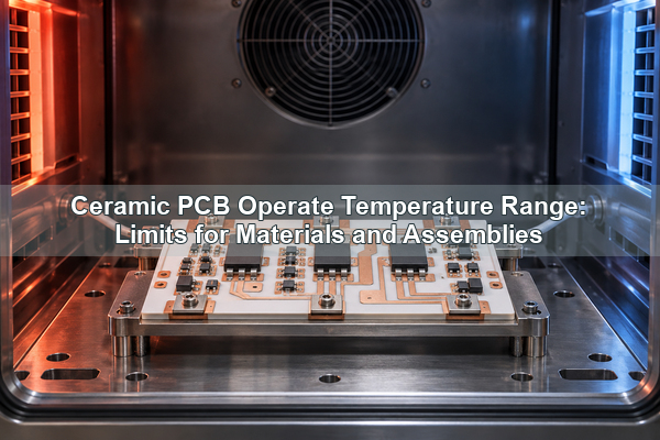 Ceramic PCB Operate Temperature Range: Limits for Materials and Assemblies