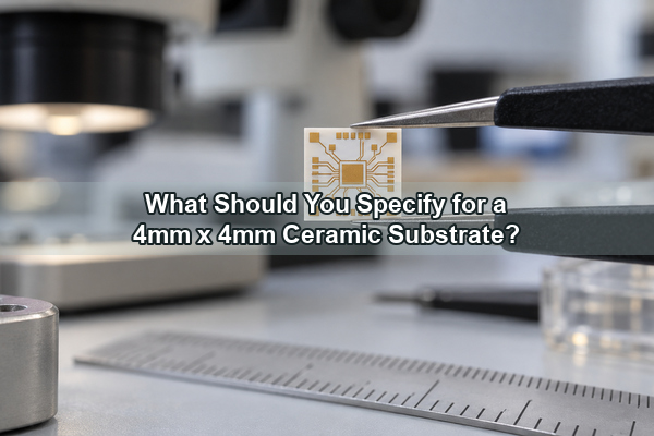 What Should You Specify for a 4mm x 4mm Ceramic Substrate?