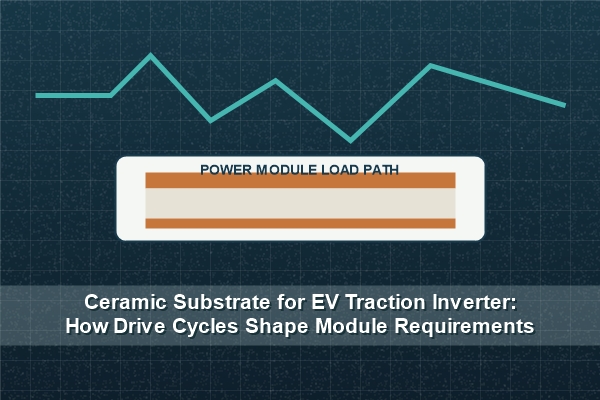 Ceramic Substrate for EV Traction Inverter: How Drive Cycles Shape Module Requirements