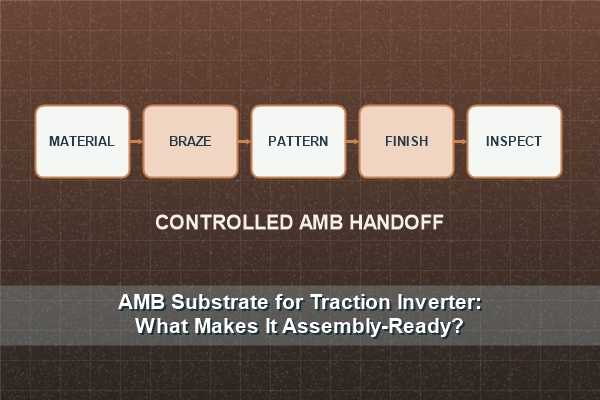 AMB Substrate for Traction Inverter: What Makes It Assembly-Ready?