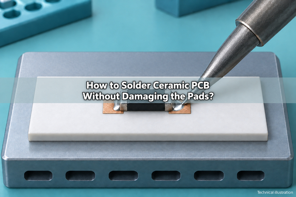 How to Solder Ceramic PCB Without Damaging the Pads?