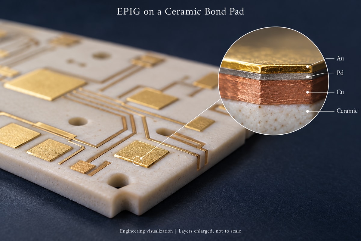 wire bonding epig thickness