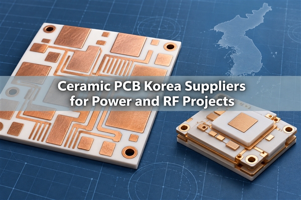 Ceramic PCB Korea Suppliers for Power and RF Projects