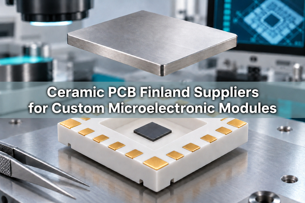 Ceramic PCB Finland Suppliers for Custom Microelectronic Modules